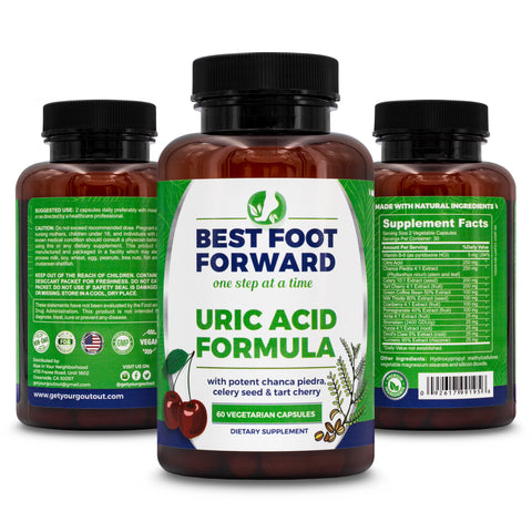 Best Foot Forward Uric Acid Support (3-PACK)